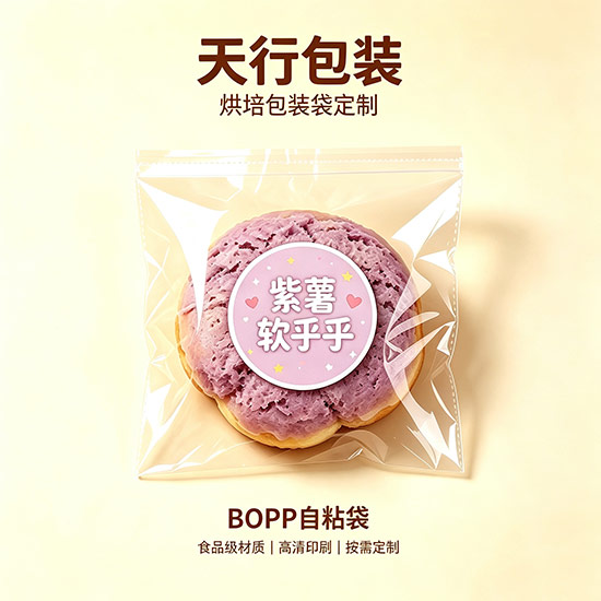 真新鲜的烘焙袋子